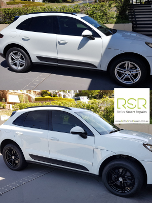 Renault Megane RS Pinstripe wheels repaired by Reflex Smart Repairs